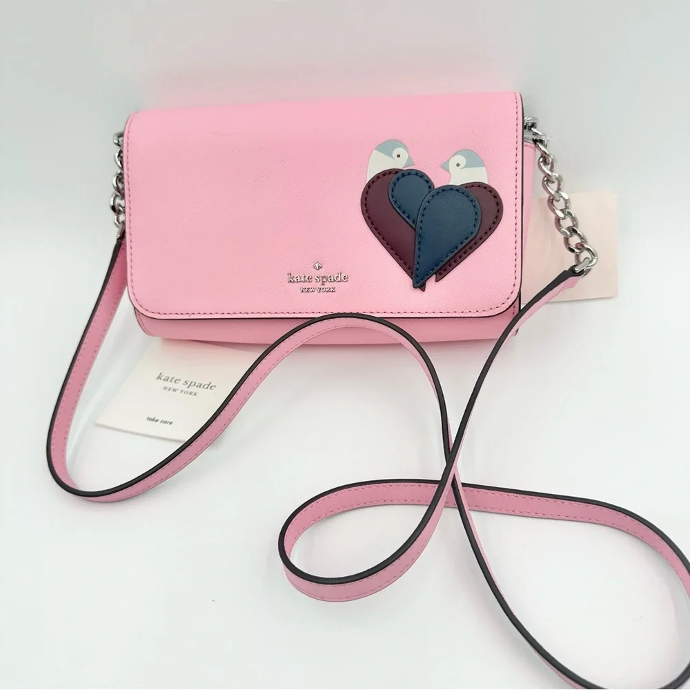 NWT Kate Spade Crossbody Bag Lovebirds - Picture 2 of 8